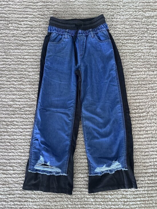Zumba Wear Pants - Zumba Wear Black Denim Panel Joggers | Small